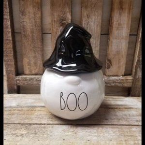 Rae Dunn mini boo gnome candle